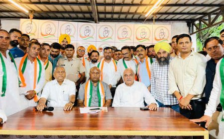 पूर्व मंत्री और भाजपा ओबीसी मोर्चा प्रदेश अध्यक्ष कर्णदेव कंबोज कांग्रेस में शामिल