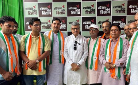 भाजपा को फिर रोहतक में झटका,  बी बी बत्तरा बढ़ा रहे रोहतक में कांग्रेस का कुनबा