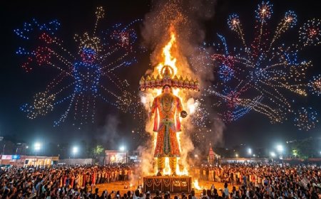 रोहतक में दशहरे पर होगा भव्य सनातनी सम्मेलन, 300 ड्रोन से आसमान में दिखेगी रामायण; सीएम नायब सैनी होंगे मुख्य अतिथि