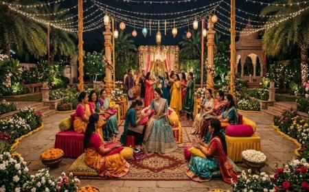 रोहतक स्पेशल: करवा चौथ पर मेहंदी नाइट्स का खुमार, किला रोड से लेकर गलियों तक देर रात तक सजी रहीं रौनकें