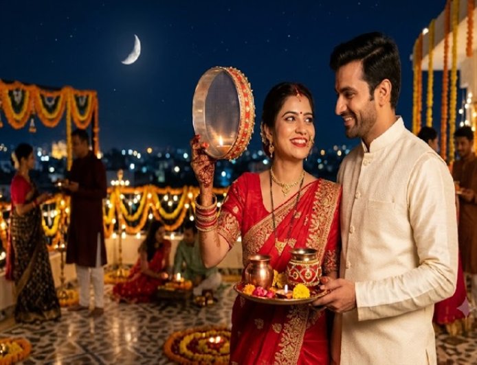 करवा चौथ क्यों मनाया जाता है? जानिए व्रत के पीछे की पौराणिक कथा, महत्व और पूजा विधि