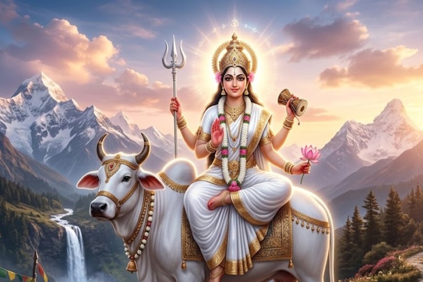 नवरात्रि का आठवां स्वरूप मां महागौरी: आस्था, शक्ति और शांति का दिव्य प्रतीक