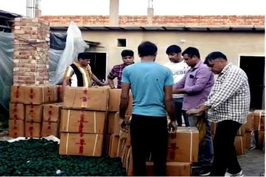 रोहतक में CIA का बड़ा एक्शन: त्योहारों से पहले ₹2 करोड़ की अवैध पटाखा फैक्ट्री पकड़ी, RO प्लांट की आड़ में चल रही नकली शराब फैक्ट्री का भी भंडाफोड़