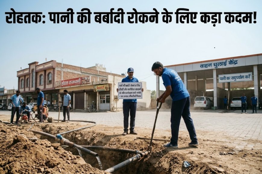 पानी की बर्बादी रोकने के लिए काटे जाएंगे अवैध कनेक्शन: होटल, ढाबे, वाहन धुलाई सेंटर व आरओ प्लांटों की होगी जांच; पब्लिक हेल्थ की 2 टीमों का गठन