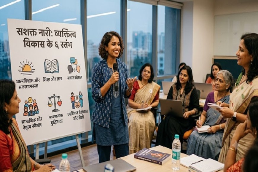 महिलाएं अपना व्यक्तित्व कैसे निखारें? जानें आत्म-विकास और सफलता के 6 महत्वपूर्ण मंत्र